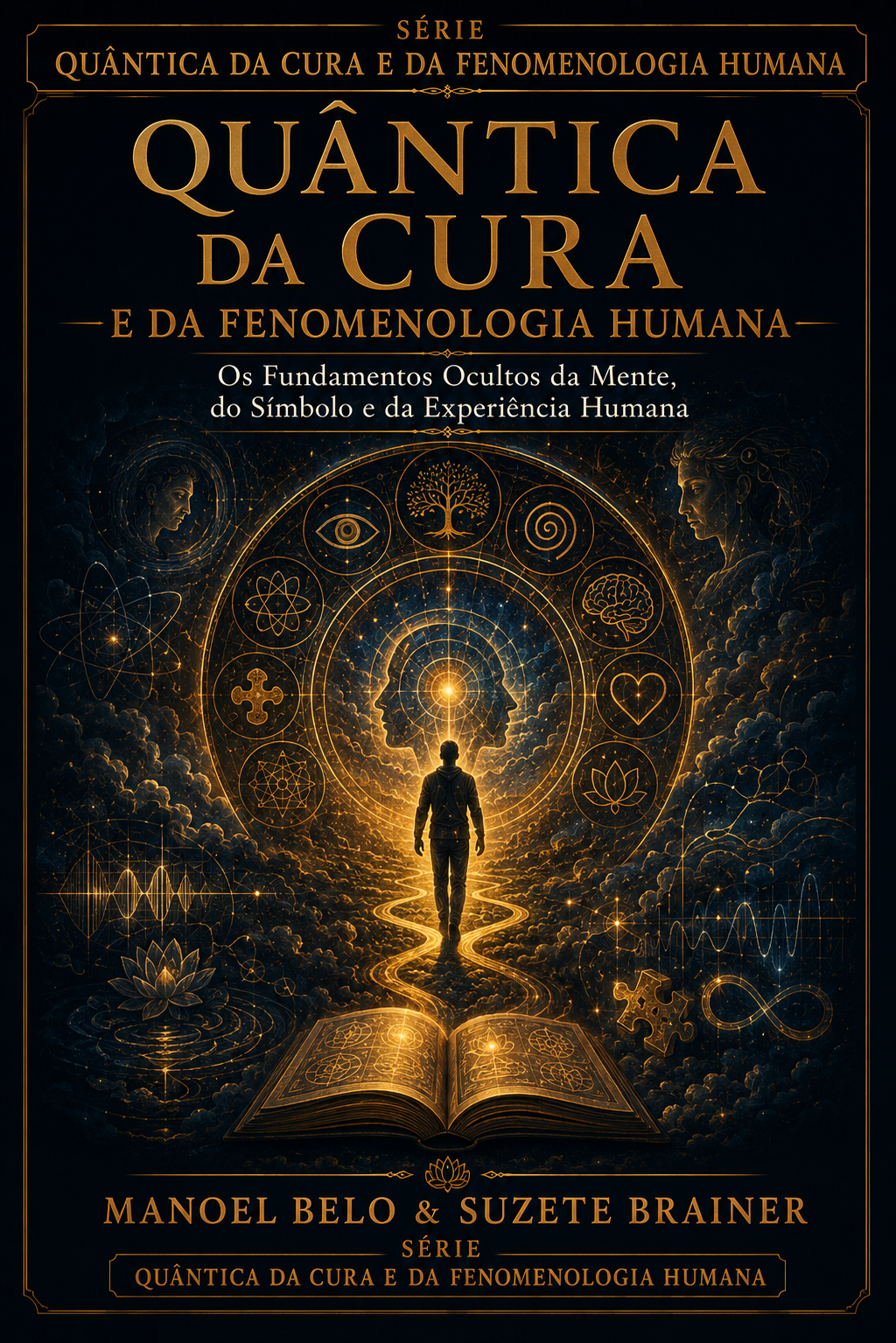 Capa do livro Quântica da Cura e da Fenomenologia Humana